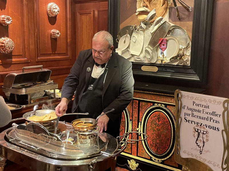 Las crêpes suzette, un postre inolvidable de los Grands Buffets